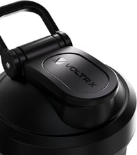 VOLTRX Titanus USB-C Elektromos Protein Shaker 710ml - Újratölthető Fehér Turmixgép Fehérjeitalokhoz, Szivárgásmentes BPA-mentes Keverőpalac 2