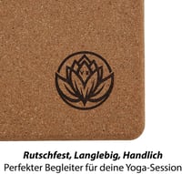 VonBueren 2 db Yoga Blokk Parafa | Jóga Tégla Szett 22x12x7,5 cm 7