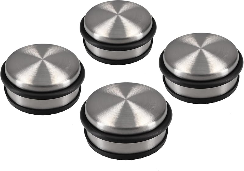 VonBueren 4 db ajtórögzítő 1,2 kg rozsdamentes acél 10,5x5 cm