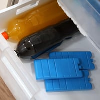 VonBueren chladiace vložky do chladiacej tašky, 4 ks, sada pre prenosné chladiace boxy, 12-hodinový chladiaci výkon, chladiace balíčky do boxu 6