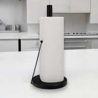 Suport pentru prosoape de hârtie VonBueren, negru, din oțel inoxidabil, vertical 4