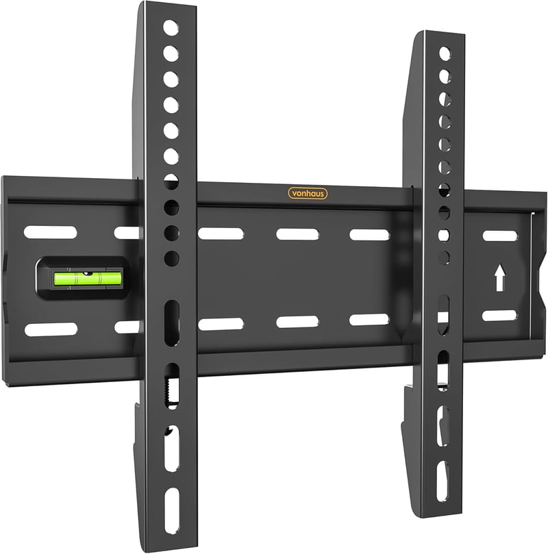 VonHaus 15-42" Fix TV fali tartó konzol beépített szintezővel 40kg terhelhetőség