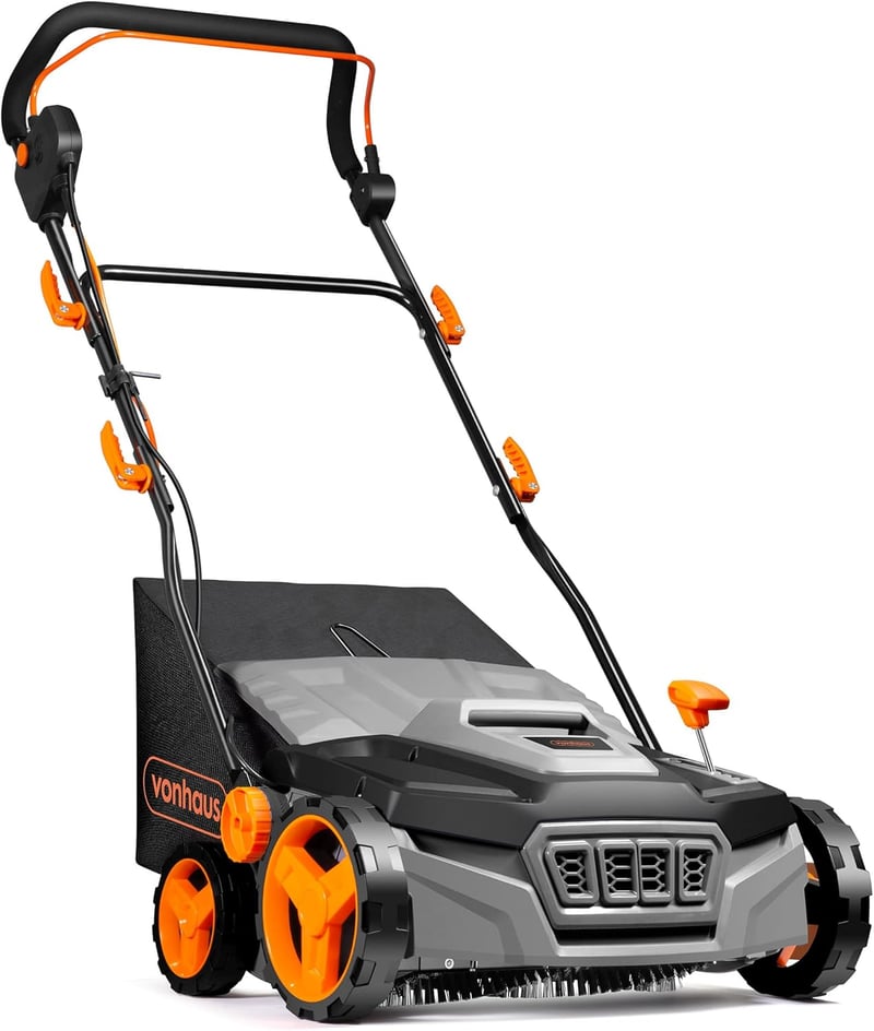 VonHaus 1800W elektromos műfűtisztító seprű 45L gyűjtőtáskával