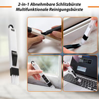 Tub telescopic prelungitor Vonsera pentru aspirator Dyson V7 V8 V10 V11 V15, cu perie cu două funcții, accesoriu tub de aspirație portocaliu 6
