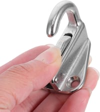 VORCOOL Rozsdamentes Acél Rugós Karabiner Hajó Kiegészítés Ezüst 7