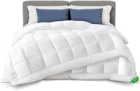 VOUNOT 3 az 1-ben 13.5 Tog Paplan 200x200 cm Fehér Téli Paplanhuzat Puha Mikroszál - 200x200 cm, 4 Seasons Duvet 1