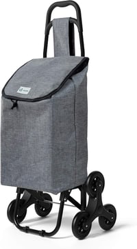 VOUNOT 32 literes háromkerekű bevásárlókocsi - Grey 1