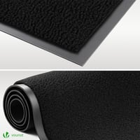 Covoraș de intrare VOUNOT pentru uz interior și exterior, antiderapant și impermeabil, preș absorbant lavabil, 90x150 cm, negru 6