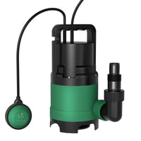 Ponorné čerpadlo na znečistenú vodu VOUNOT s plavákovým spínačom, max. 8000 l/h, hĺbka ponoru 7 m, IPX8, 10 m napájací kábel, ponorné čerpadlo na sivú vodu 1