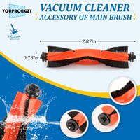 VOUPRONGZY Dreame D10 Plus / D10s Plus / L10 Plus porszívó cseretartozék-készlet (2 fő kefe, 6 oldalkefe, 6 porzsák, 6 felmosórongy, 4 HEPA szűrő) 2