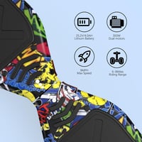 VOUUK 8,5" Hummer Terep Hoverboard Applikációval - Bluetooth, LED Világítás, Erős Motor, 120kg Teherbírás, Felnőtteknek és Gyerekeknek 3