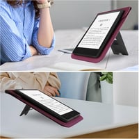 VOVIPO Kindle Paperwhite 11-12. generáció védőtok lila szilikon tartóval 3