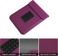 VOVIPO Kindle Paperwhite 11-12. generáció védőtok lila szilikon tartóval 5