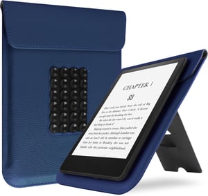 VOVIPO Kindle Paperwhite (11./12. gen) zaštitna maska sa stalkom i vakuumskim držačem - tamnoplava