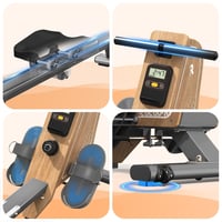 VOWVIT OR3 Mágneses Evezőgép Bluetooth Monitorral, 16 Fokozat, 160kg Terhelhetőség 9