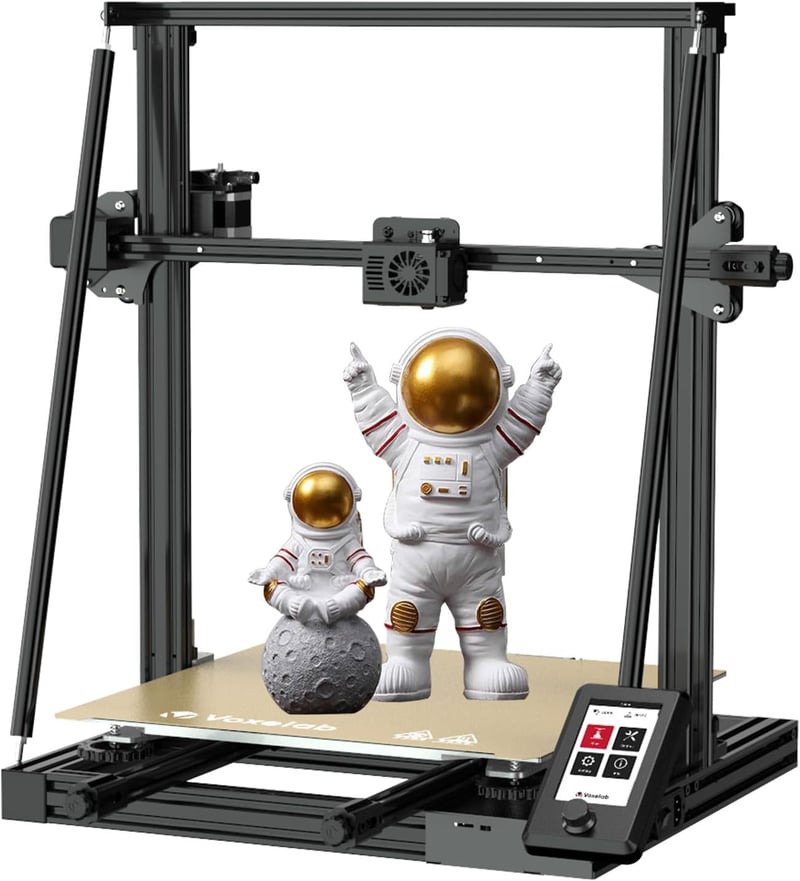 Voxelab Aquila X3 MAX 3D Nyomtató 25 Pontos Automatikus Szintezéssel, Rugalmas PEI Acél Platform, Nagy Pontosságú Nyomtatás
