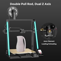 Voxelab Aquila X3 MAX 3D Nyomtató 25 Pontos Automatikus Szintezéssel, Rugalmas PEI Acél Platform, Nagy Pontosságú Nyomtatás 5