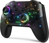 VOYEE S08 Vezeték Nélküli Kontroller Nintendo Switch/Lite/OLED/PC/iOS/Android Eszközökhöz - Programozható RGB LED Világítás, 1000mAh Akku, R 1