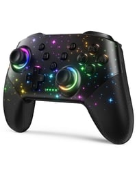 VOYEE S08 Bežični Kontroler za Nintendo Switch/Lite/OLED/PC/iOS/Android Uređaje - Programabilno RGB LED Osvjetljenje, Baterija 1000mAh, R 1