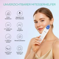 VOYOR BR410 Elektromos Mitesszer Eltávolító 6 Fej Pórustisztító Vákuum 2