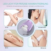 Epilator VOYOR pentru femei, epilator electric fără fir 4