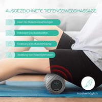 VOYOR-HEALTH Elektromos Masszázslabda Vibrációval - Újratölthető Fascia Roller, Mélyszöveti Trigger Pont Masszírozó Izomrelaxációhoz, MB300  3