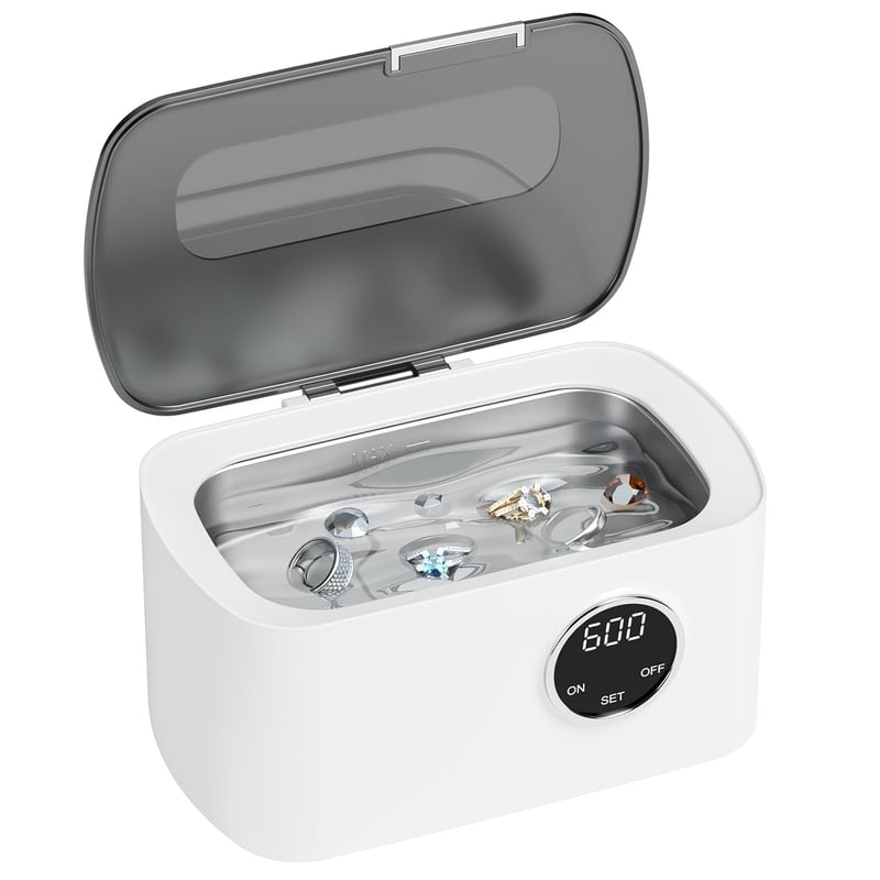 Vpcok Direct 600ml Ultrahangos Tisztító Digitális Kijelzővel Ékszer Óra Szemüveg Tisztításhoz