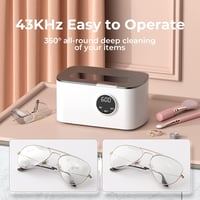 Vpcok Direct 600ml Ultrahangos Tisztító Digitális Kijelzővel Ékszer Óra Szemüveg Tisztításhoz 5