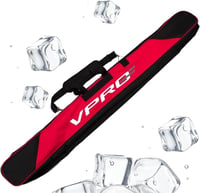 VPRO Curling Broom Bag Piros/Fekete 165cm Professzionális Sportfelszerelés Táska 3