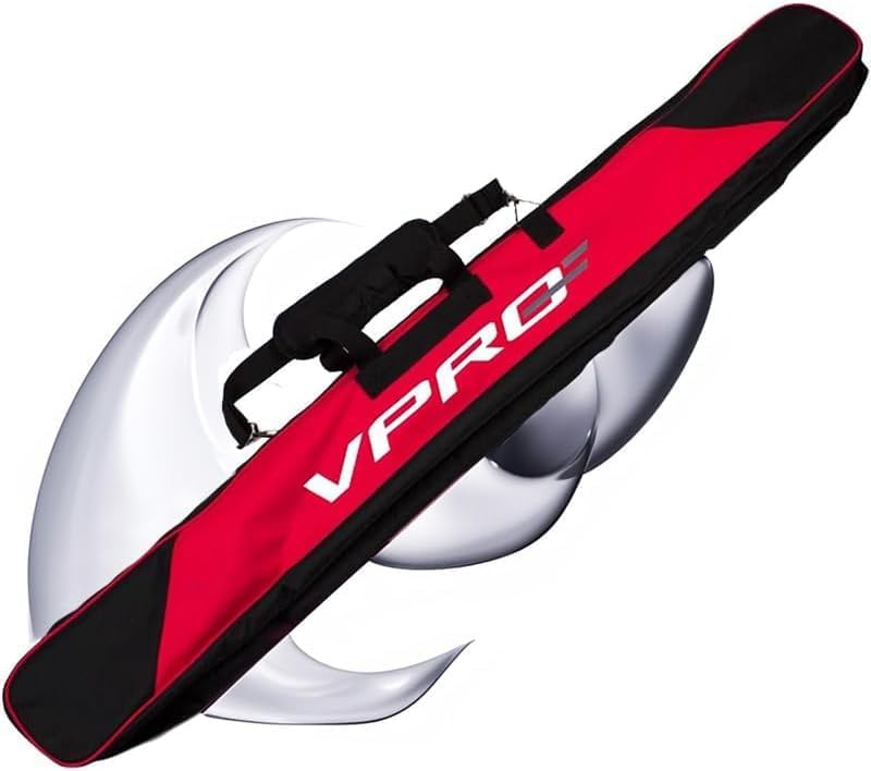 VPRO Curling Broom Bag Piros/Fekete 165cm Professzionális Sportfelszerelés Táska