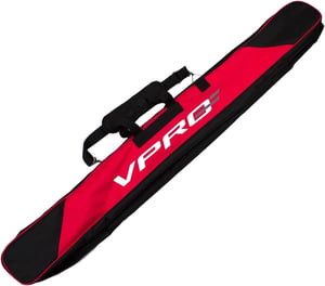 VPRO sportska torba za opremu za curling - crveno/crna - 165 cm