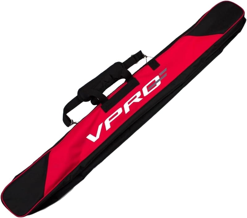 VPRO Curling Broom Bag Piros/Fekete 165cm Professzionális Sportfelszerelés Táska