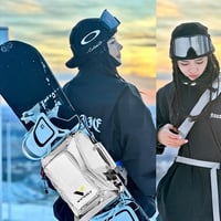 VPRO Snowboard és Skateboard Táska 140-165cm Ezüst Kicsi 4