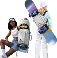 VPRO Snowboard és Skateboard Táska 140-165cm Ezüst Kicsi 1