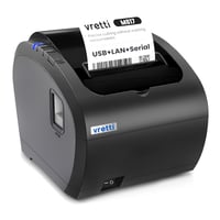 Termotlačiareň Vretti 80mm - USB/LAN pripojenie, rýchlosť tlače 260mm/s, podpora ESC/POS, pre POS systémy, obchody, reš 2