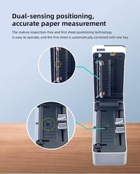 vretti Címkenyomtató Termál Szállítási Címke Nyomtató, Asztali Címkézés Amazon DPD DHL UPS Shopify, Mac/Windows Kompatibilis USB 5