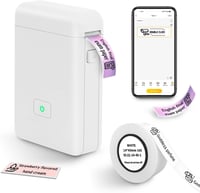 vretti HP2 Bluetooth Címkenyomtató iOS Android Öntapadós Címkékhez Otthon Irodához 1