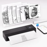 vretti P83 A4 Hordozható Termál Nyomtató Bluetooth Okostelefonhoz Android iOS 1