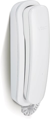 Káblový telefón VTech CD1100, biely, domáci stolný telefón, tlačidlo spätného volania, ovládanie hlasitosti a vyzváňania, 20x8x6,5 cm 3