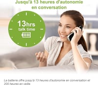 VTech CS1500 DECT vezeték nélküli telefon hívásblokkolóval és kihangosítóval 4