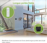 VTech CS1500 DECT vezeték nélküli telefon hívásblokkolóval és kihangosítóval 9
