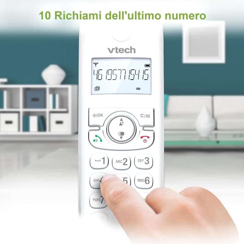 VTech CS1501 Casa Duo DECT vezeték nélküli telefon, kihangosító, hívásszűrés