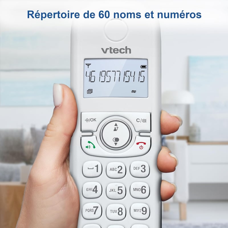 VTech CS1502 DECT vezeték nélküli telefon 3 kézibeszélővel
