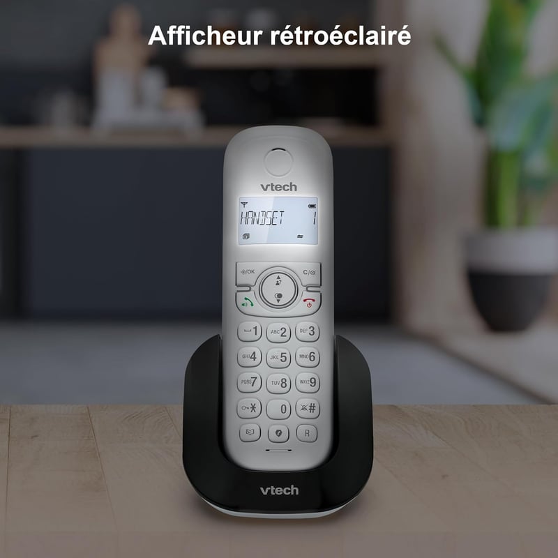 VTech CS1502 DECT vezeték nélküli telefon 3 kézibeszélővel
