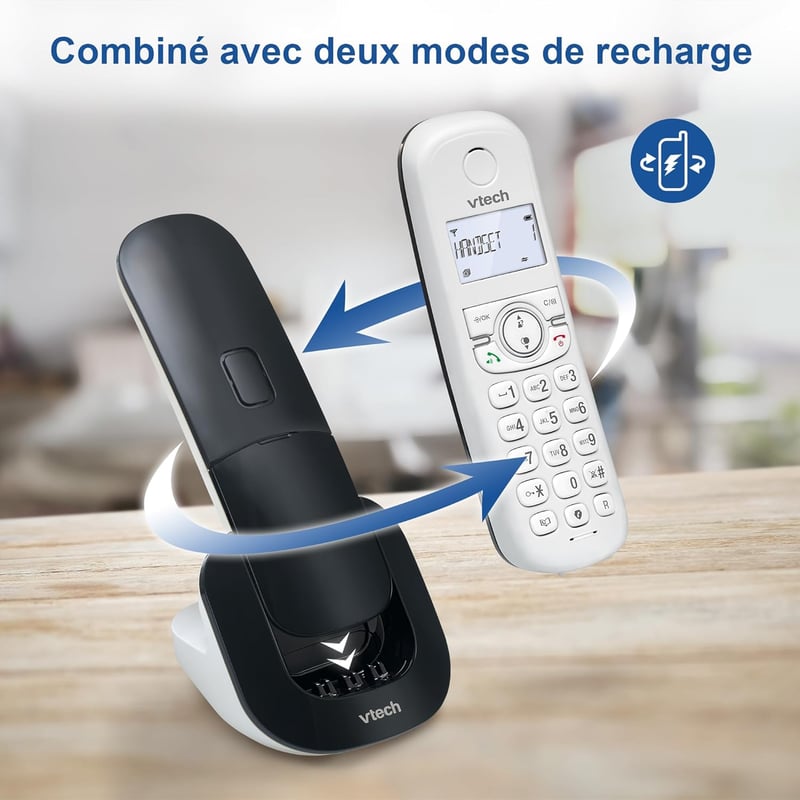 VTech CS1502 DECT vezeték nélküli telefon 3 kézibeszélővel
