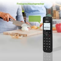 Bezdrôtový telefón VTech CS2000 DECT s blokovaním hovorov, dosah 300 m, identifikácia volajúceho, čakajúci hovor, čierny 8