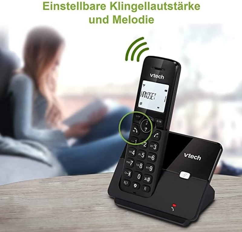 VTech CS2000 Vezeték nélküli telefon fekete