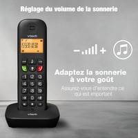 Bezdrôtový telefón VTech CS900 DECT – Blokovanie hovorov, identifikácia volajúceho, telefónny zoznam, 13-hodinová výdrž batérie, podsvietenie, hlasitý odposluch 7