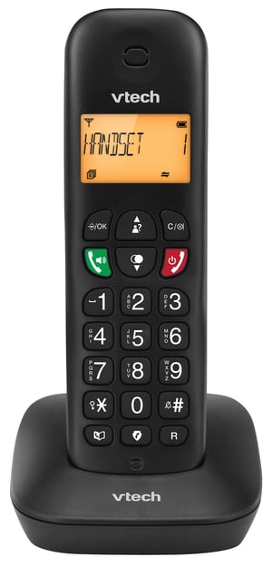 VTech CS900 DECT bežični telefon – blokiranje poziva, identifikacija pozivatelja, telefonski imenik, 13-satna baterija, pozadinsko osvjetljenje, hands-free funkcija
