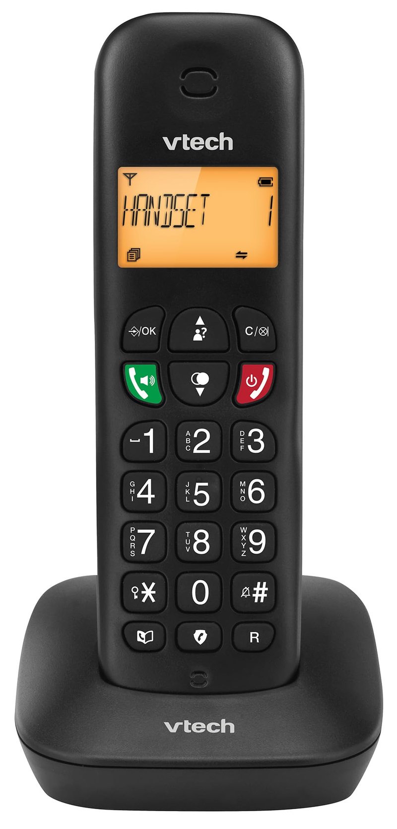 Bezdrôtový telefón VTech CS900 DECT – Blokovanie hovorov, identifikácia volajúceho, telefónny zoznam, 13-hodinová výdrž batérie, podsvietenie, hlasitý odposluch